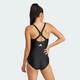 Жіночий купальник Padded 3-Stripes Closed-Back adidas JE4384 (30) чорний (4067901604368) - зображення 2
