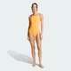 Жіночий купальник 3-STRIPES HIGH NECK 2-WAY STRAPS PEACHSOFT adidas JZ5825 (30) помаранчевий (4068822606738) - зображення 1