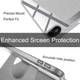Чохол TPUCristal Pen holder 360 для Xiaomi Redmi Pad 2 2025 Сірий - изображение 4