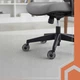 Колеса для офисного и геймерского кресла Ruhhy 25280 бесшумные ролики PU на подшипниках 2.5" комплект 5 шт 11×22 мм Серые - изображение 4