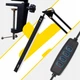 Настільна LED-лампа Izoxis 26357 2 в 1 зі струбциною та підставкою, USB-живлення, 3 режими світла та 10 рівнів яскравості для роботи та навчання - изображение 6