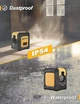 Лазерный уровень Nikotek NK01GT с треногой и зелёным перекрестным лучом 100 футов, IP54 - изображение 3
