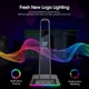 Держатель наушников Onikuma ST-2, RGB, Gaming, 3USB, AUX, 1.5m, black - изображение 8