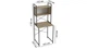 Стеллаж полка Бафрум 403 Ferrum-decor для стиральной машины 178x70,5x60,5 Черный металл ДСП Дуб Сонома 16 мм (BED40303) - изображение 4