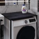 Стеллаж полка Бафрум 401 Ferrum-decor для стиральной машины 90x70,5x60,5 Черный металл ДСП Каштан Арвадонна 16 мм (BED41102) - изображение 2