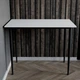 Стол универсальный Prime Ferrum-decor 750x1000x600 Черный металл ДСП Белый 16 мм (PRAIM01) - изображение 3