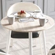 Стол круглый OPTIMA 3 ноги на конус Ferrum-decor 750x670x670 Белый металл ДСП Дуб Сонома 16 мм (OPTIM3012) - изображение 2