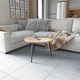 Стіл журнальний круглий OPTIMA 1 ноги на конус Ferrum-decor 450x670x670 Чорний метал ДСП Дуб Артезіан 16 мм (OPTIM1005) - зображення 2