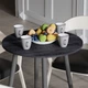 Стіл круглий OPTIMA 4 ноги на конус Ferrum-decor 750x670x670 Чорний метал ДСП Каштан Арвадонна 16 мм (OPTIM4403) - зображення 6