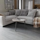 Стіл журнальний круглий OPTIMA 1 ноги на конус Ferrum-decor 450x670x670 Чорний метал Дуб Кремона Канолло 16 мм (OPTIM1101) - зображення 3