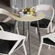 Стол круглый OPTIMA 4 ноги на конус Ferrum-decor 750x670x670 Черный металл ДСП Дуб Кремона Торро 16 мм (OPTIM4405) - изображение 1