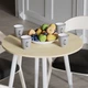 Стол круглый OPTIMA 4 ноги на конус Ferrum-decor 750x670x670 Белый металл ДСП Дуб Кремона Торро 16 мм (OPTIM4410) - изображение 6