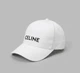 Кепка бейсболка Celine One Size унисекс белая - изображение 1
