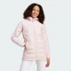 Жіноча парка Essentials 3-Stripes Light Down adidas IX8929 (2XL) рожевий (4067896874814) - зображення 1