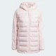 Женская парка Essentials 3-Stripes Light Down adidas IX8929 (XS) розовый (4067896874791) - изображение 6
