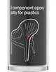 Двухкомпонентная эпоксидная шпаклевка Penosil EpoxyFix Plastic 540 для пластика 30ml Белый (H5160) - изображение 3