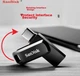 Флеш-память USB SanDisk DDC3 64GB Type-C USB 3.2 Black - изображение 3