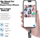 Флеш-память USB EAGET I66 128GB Lightning USB 3.0 - изображение 3