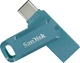 Флеш-пам'ять USB SanDisk DDC3 64GB Type-C USB 3.2 Blue - зображення 1