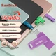 Флеш-пам'ять USB SanDisk DDC3 64GB Type-C USB 3.2 Purple - зображення 2
