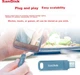 Флеш-память USB SanDisk DDC3 256GB Type-C USB 3.2 Blue - изображение 4