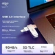 Флеш-пам'ять USB Aigo U371 256GB Lightning USB 3.0 - зображення 2