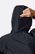 Мембранна куртка жіноча Rab Downpour Jacket Wmns, Bluebird/Dark Bluebird, 10 - зображення 9