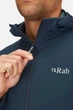 Чоловіча легка утеплена куртка Rab Xenair Alpine Light Jacket, Tempest Blue, XLG - зображення 4