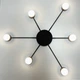 Светильник потолочный LUMINARIA RAY SLIM 6xGX53 BLACK 220V IP20 - изображение 7