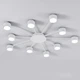 Светильник потолочный LUMINARIA RAY SLIM 10xGX53 WHITE 220V IP20 - изображение 1