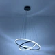 Світильник світлодіодний стельовий LUMINARIA JULIE 75W 3R APP 600х1100 BLACK/CLEAR 220V IP20 з пультом ДУ - зображення 7