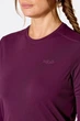 Футболка з довгим рукавом жіноча Rab Force LS Tee Wmns, Mulberry, M - зображення 3