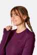 Футболка з довгим рукавом жіноча Rab Force LS Tee Wmns, Mulberry, M - зображення 4