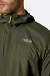 Ветровка мужская Rab Windgather Hoody, Black, XL - изображение 3