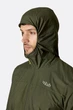Ветровка мужская Rab Windgather Hoody, Black, XL - изображение 4