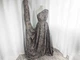 Ткань Армани Париж фойл лиственная сказка, серо-розовый, пог. м. (а54, 2505097A, д1 к3) - изображение 5