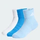 Детские три пары носков CUSHIONED SPORTSWEAR ANKLE adidas KD1723 (22-24) синий (4068821327641) - изображение 1