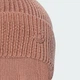 Шапка Everyday Icons Beanie With Tonal Metal Trefoil adidas JW7991 (Дорослі (M/L)) розовый (4068807926479) - изображение 3
