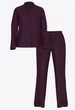 Піжама (сорочка + штани) Victoria's Secret SoSoft™ Modal Long Pajama Set S Regular Бордо (27178759D) - изображение 3
