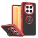 Чехол Fiji Colorframe для Xiaomi Redmi Note 15 Pro матовый бампер с кольцом подставкой Red - изображение 1