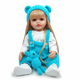Реалистичная кукла Реборн 55 см полностью виниловая Doll Reborn Baby Born К0100323 - изображение 2