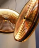 Підвісний світильник, люстра Nowodvorski 12233 Aura LED 1x22W 3000 K 370Lm IP20 бурштиновий - зображення 4