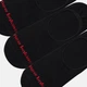 Чорні сліди Liner (3 пари) 39-42 (M) 25,5-28 см (LAS51323BK) - зображення 3