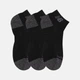 Черные носки Active Low Cut (3 пары) 43-46 (L) 29-31 см (LAS35205BK) - изображение 3