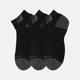 Черные носки Active Low Cut (3 пары) 43-46 (L) 29-31 см (LAS35205BK) - изображение 4