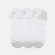 Белые носки Active Low Cut (3 пары) 43-46 (L) 29-31 см (LAS35205WT) - изображение 3