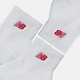 Дитячі білі шкарпетки Patch Logo Ankle (3 пари) 35-38 (S) 23-25 см (LAS51283WT) - зображення 2