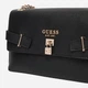 Сумка багет женская из искусственной кожи маленькая Guess Noelle Girlfriend Sa HWBG78-33210-BLA Black (198659025496) - изображение 6