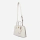 Сумка кросс-боди через плечо женская из искусственной кожи средняя Guess Patsie Top Handle Bu HWZG99-19060-OFF Off White (198659051297) - изображение 4