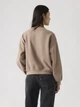 Світшот на флісі утеплений жіночий Levi`s Vintage Boxy Sweatshirt Womens 005I9-0001 XS Бежевий (5401187757421) - зображення 2